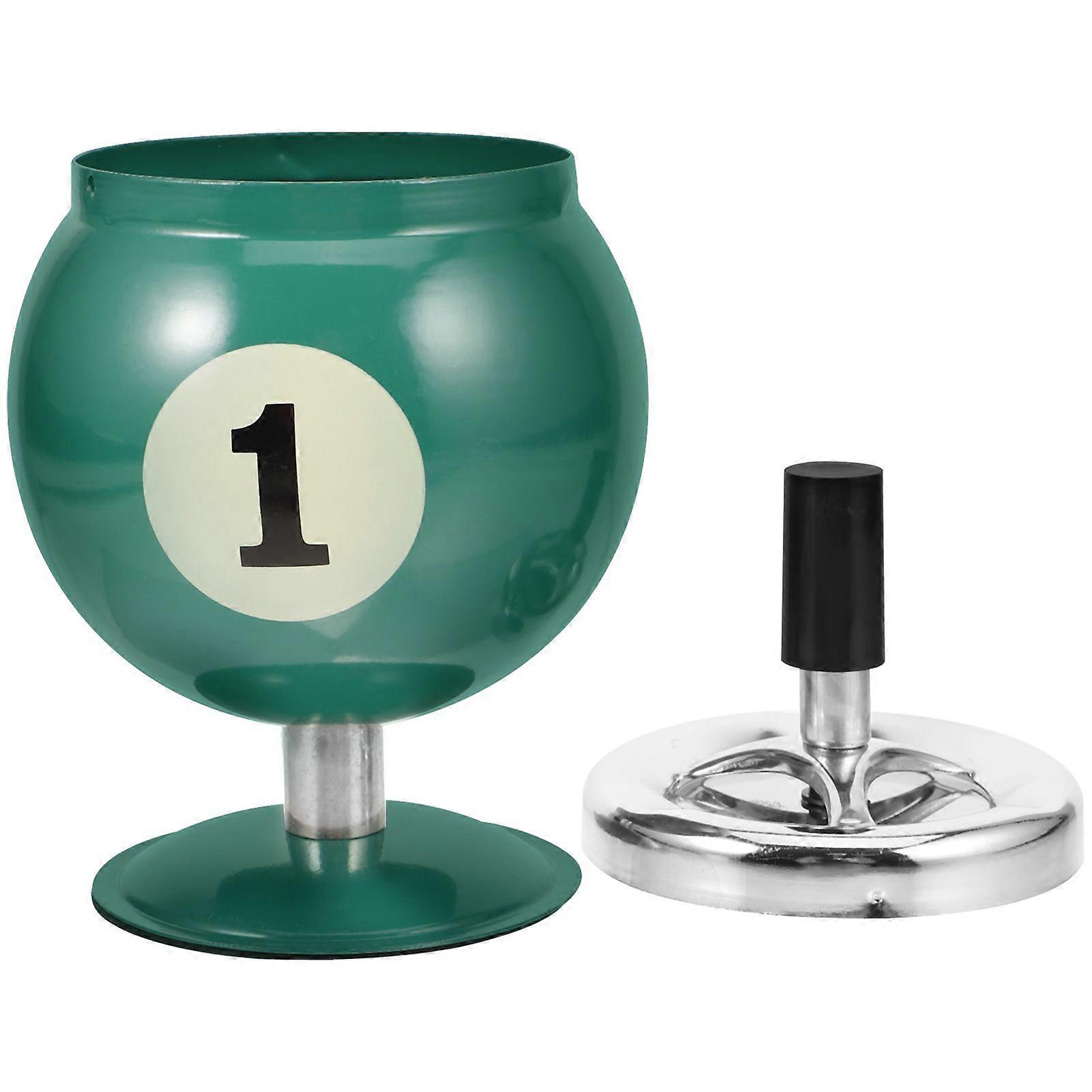 Push Down Cigarette Ashtray Rotating Ashtray for Indoor Outdoor Automatic Extinguishing Ashtray