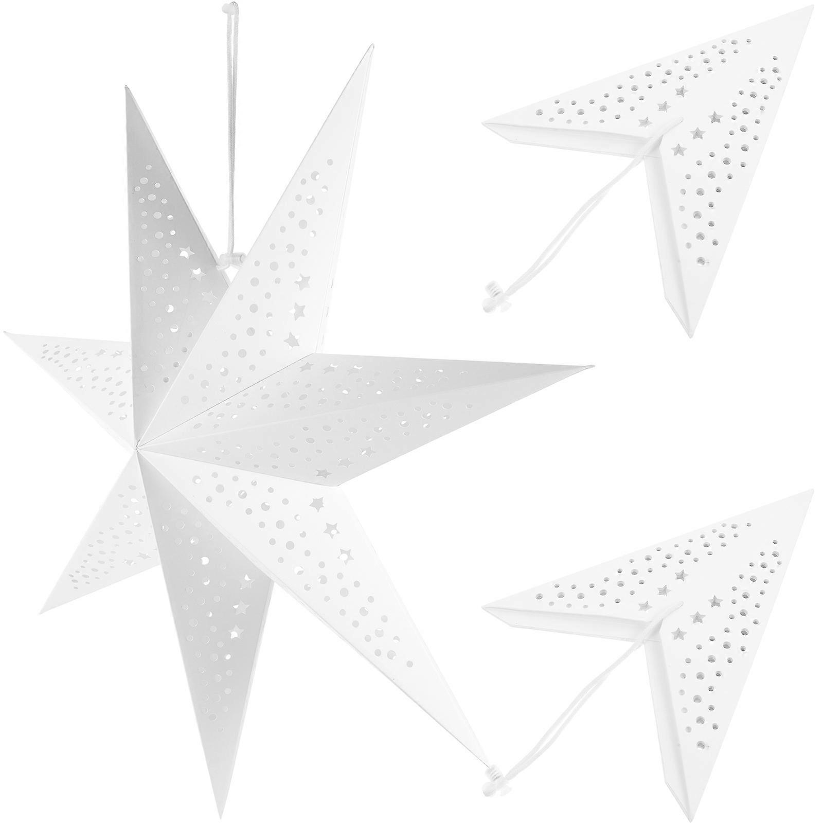 Pendant Lamp Cover, Star Outline Creates Warm Ambience, Robust Paper Craftsmanship