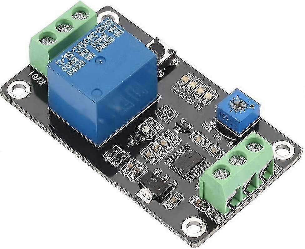 مرحل تأخير الوقت DC 24V - مؤقت تأخير تشغيل / إيقاف مزلاج تلقائي Super 555