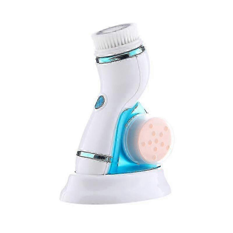 4 In 1 Facial Cleansing Brush - Rechargeable Face Brush Set