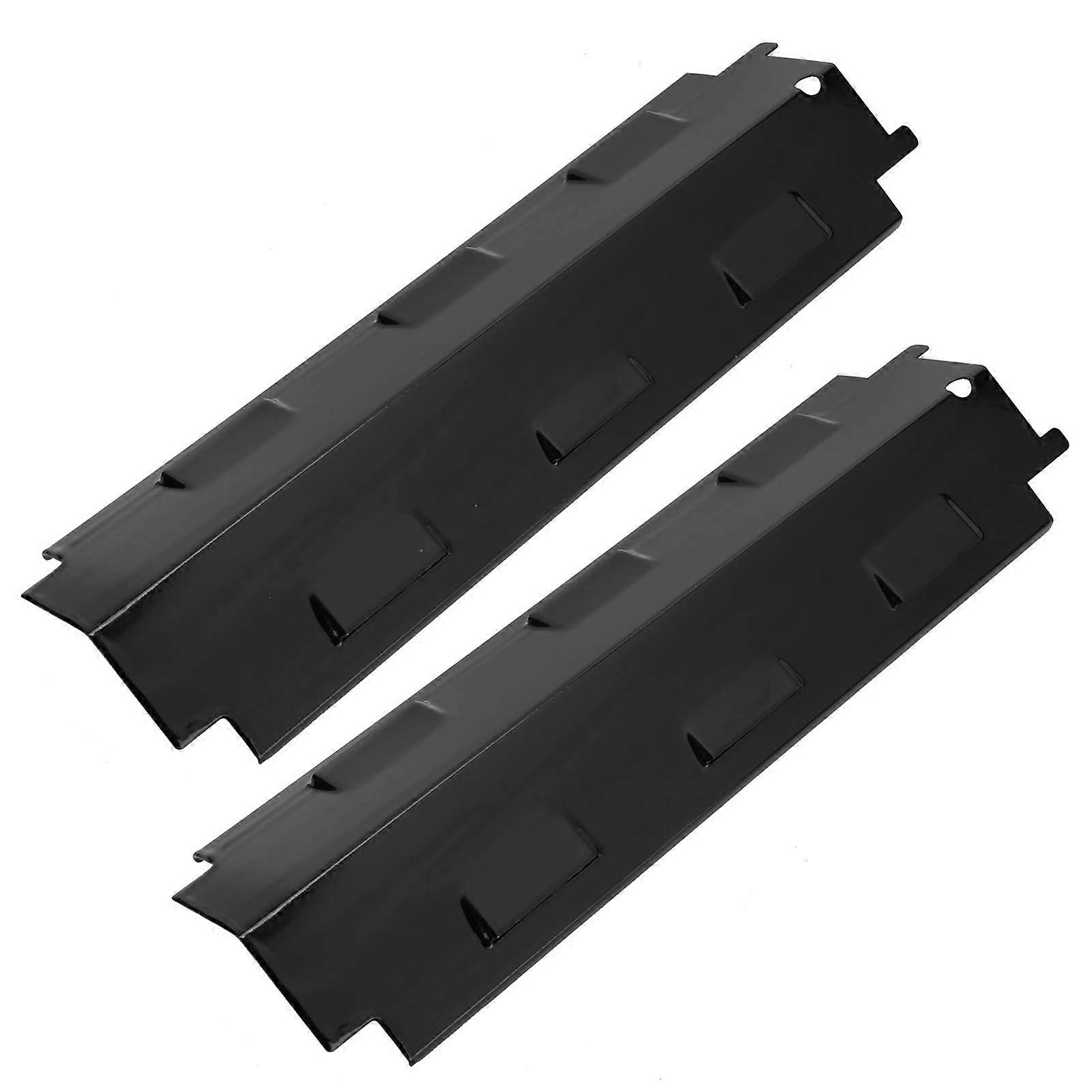 2 Pieces Gas Grill Heating Plate, Universal Adjustable Tent Sign, Stainless Steel BBQ Heat Tent Replacement Parts for 230710 0109