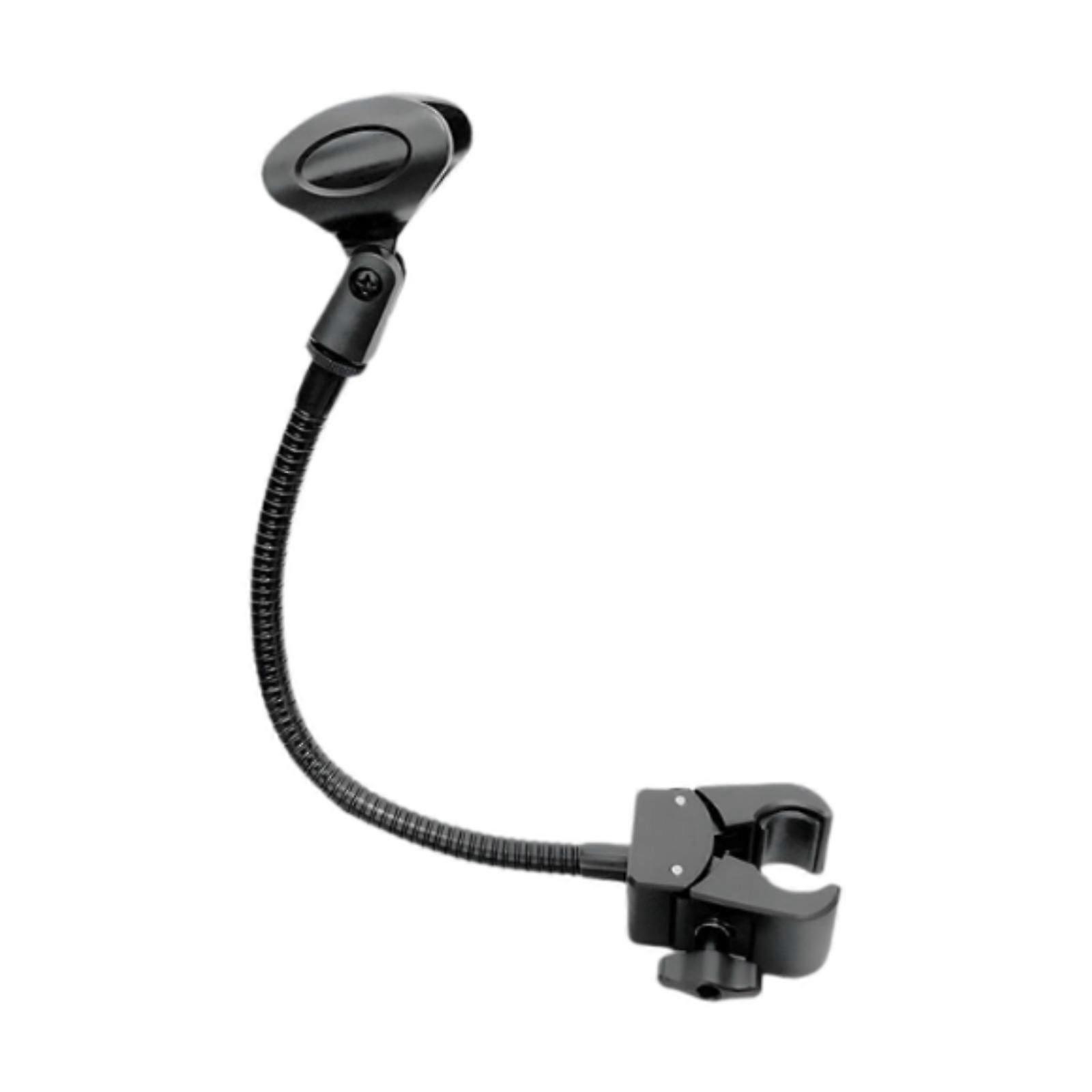 Clipe de Microfone Gooseneck 360 Graus Suporte de Clipe de Microfone Flexível Fácil Montagem Gooseneck