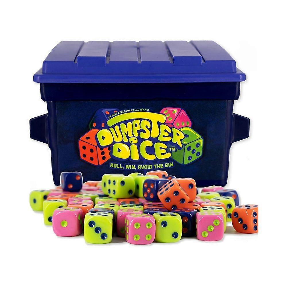 Dumpster Dice Game Family Board Game for 4 Players Fun