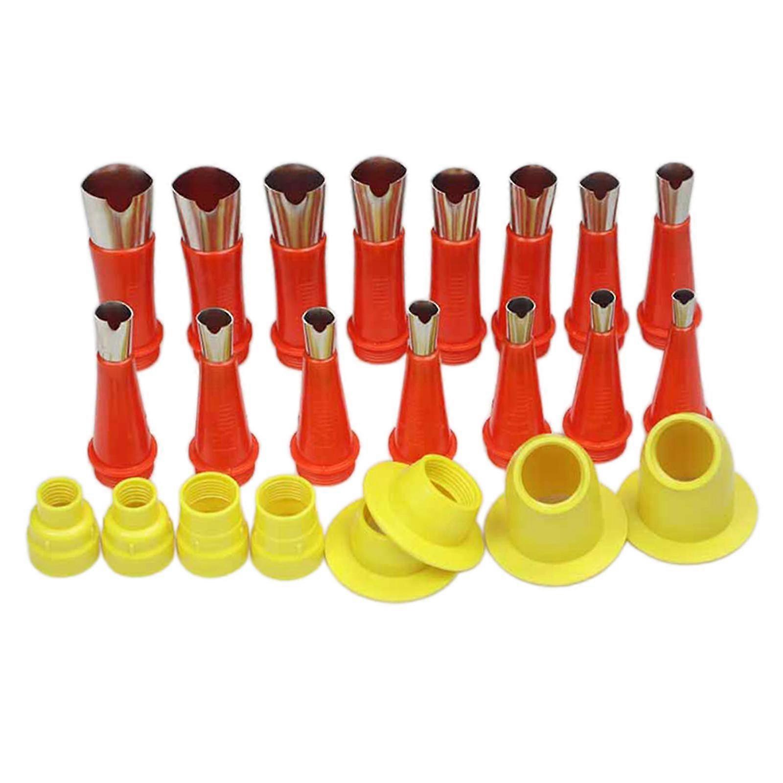 Caulking Nozzle Sealant Finishing Tools with Connection Base Replaceable