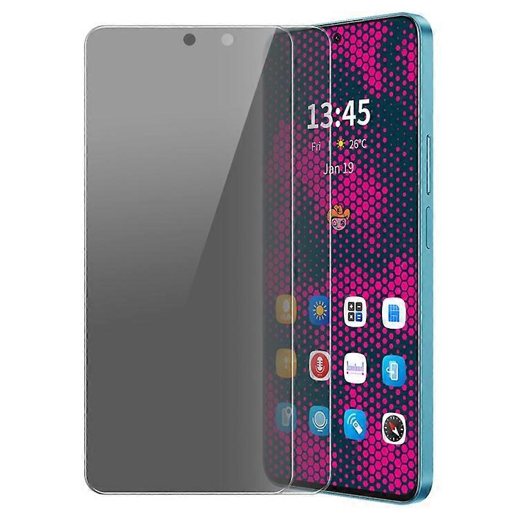 ENKAY HAT PRINCE2Pcs互換性Honor X8 4Gプライバシースクリーンプロテクター飛散防止高アルミニウムシリコンガラスフィルムガード