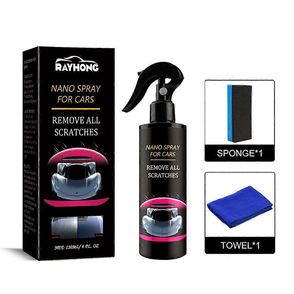 120ml Set (A)$Car coating agent car paint nano coating crystal coating liquid spray car panel water repellent wax water