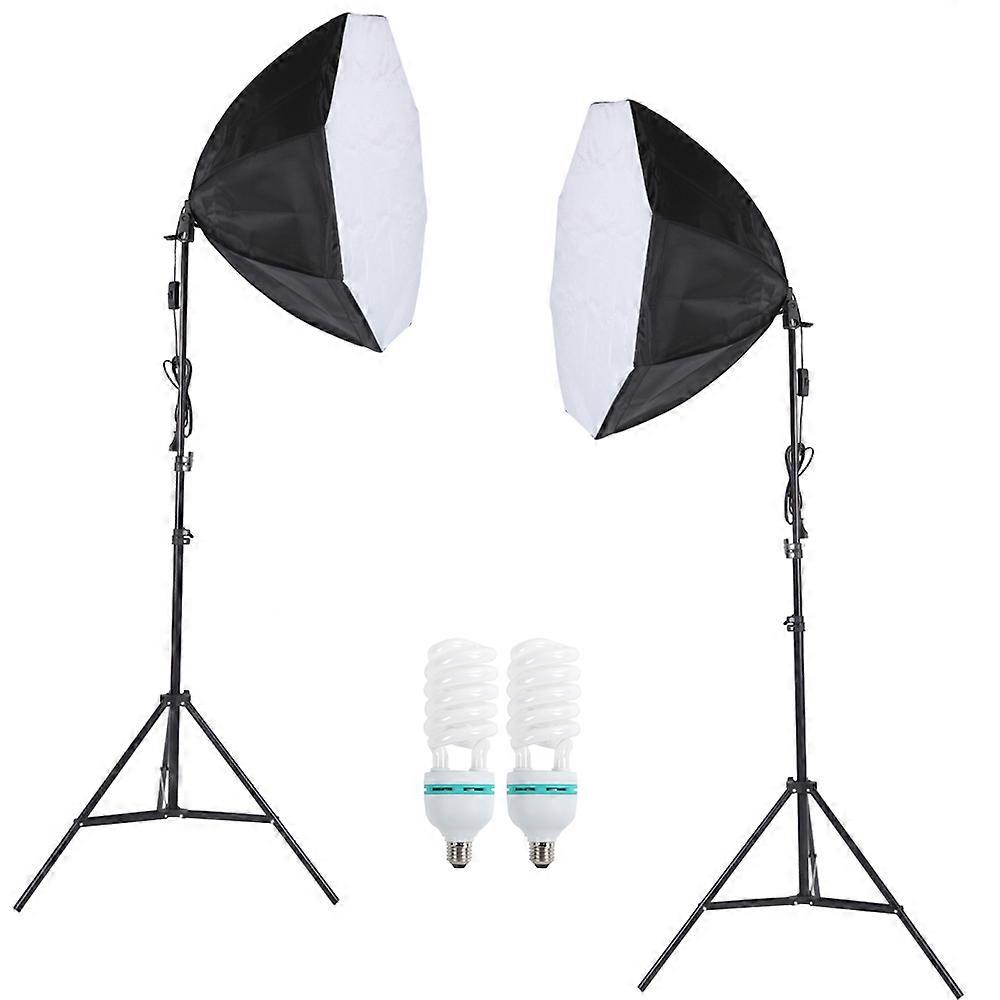 Professional Photography Lighting Kit with 135W Daylight Bulbs and Octagon Softbox