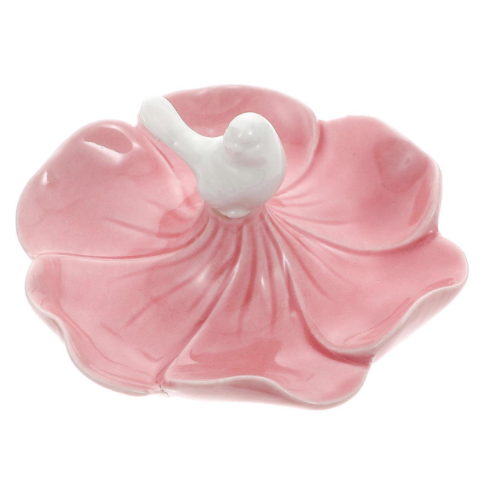 Ceramic Bird Organizer, Aesthetic Tray for Storing Everyday Essentials