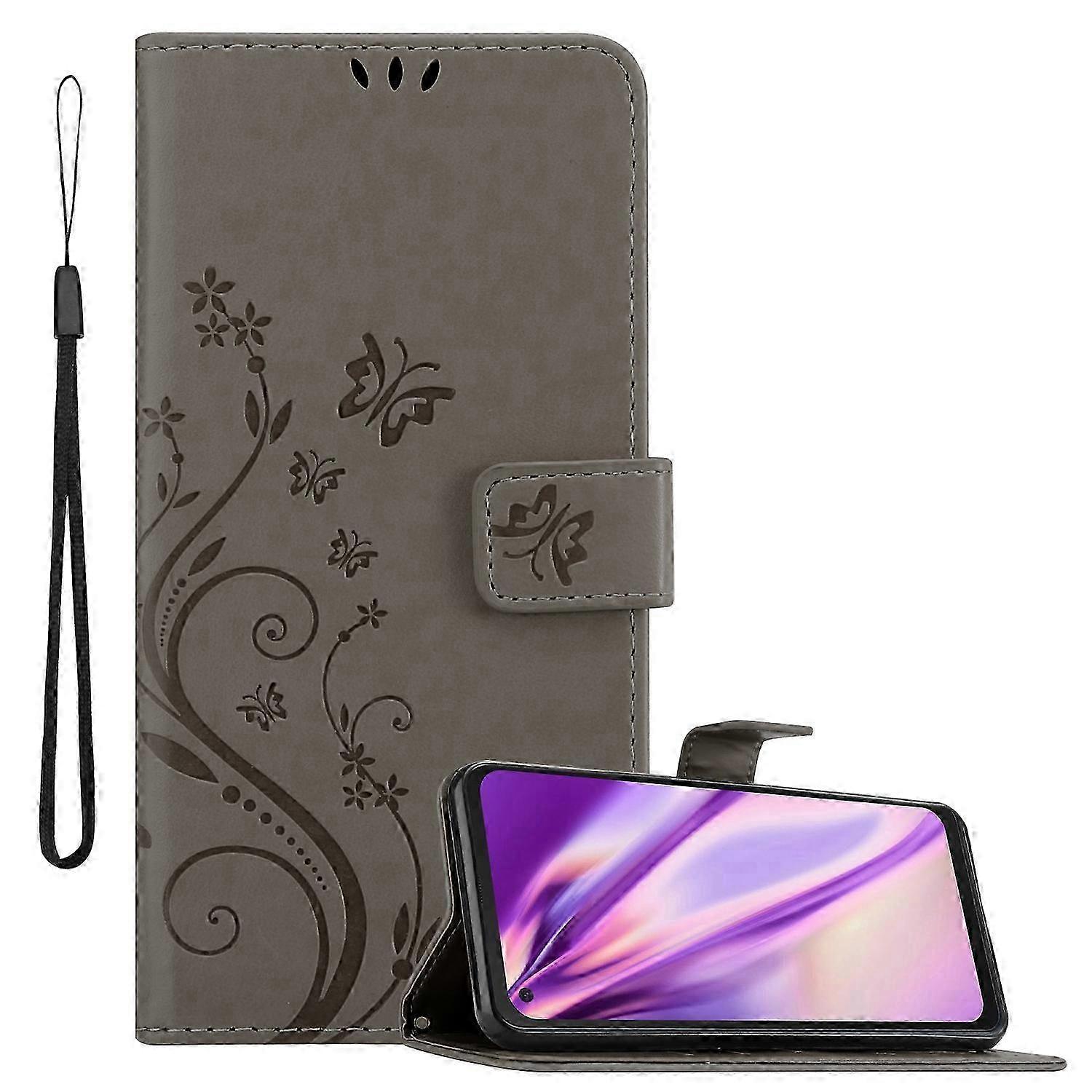 Protective Case for a Certain Brand Galaxy XCover PRO - Featuring Floral Print and Card Slot Integration