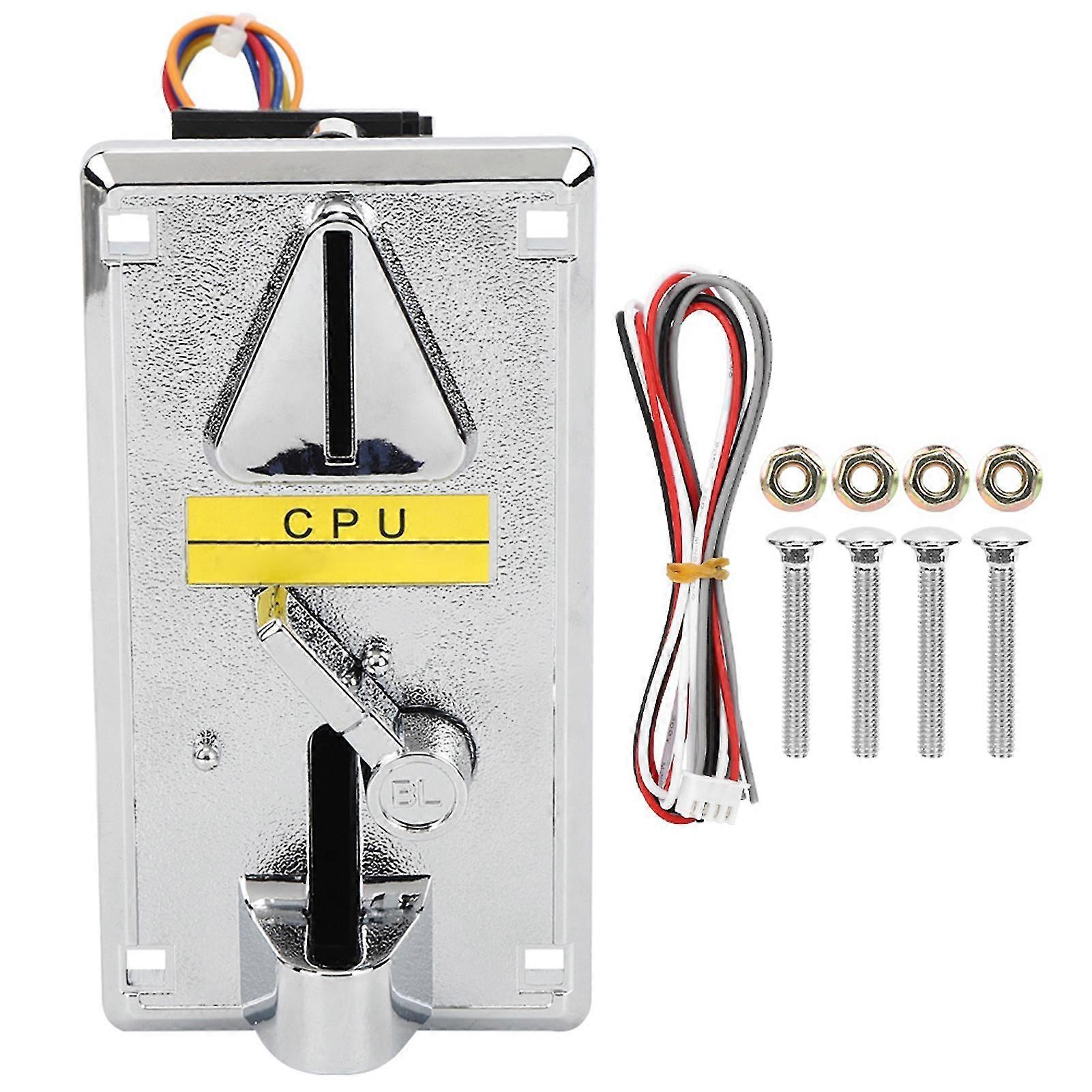 Comparative Coin Selector CPU Program Control Electroplating Panel with Flip CoverComparative coin selector(electroplating panel) 2025