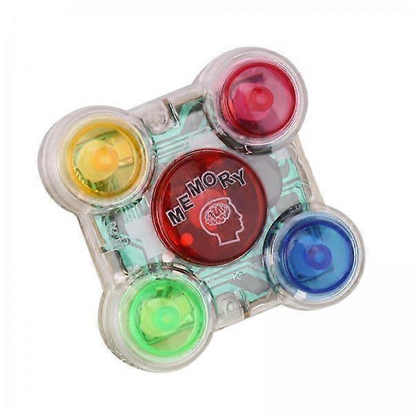 5X Training Game Kids Brain Memory Game Toy Memory Training for Kid Clear White