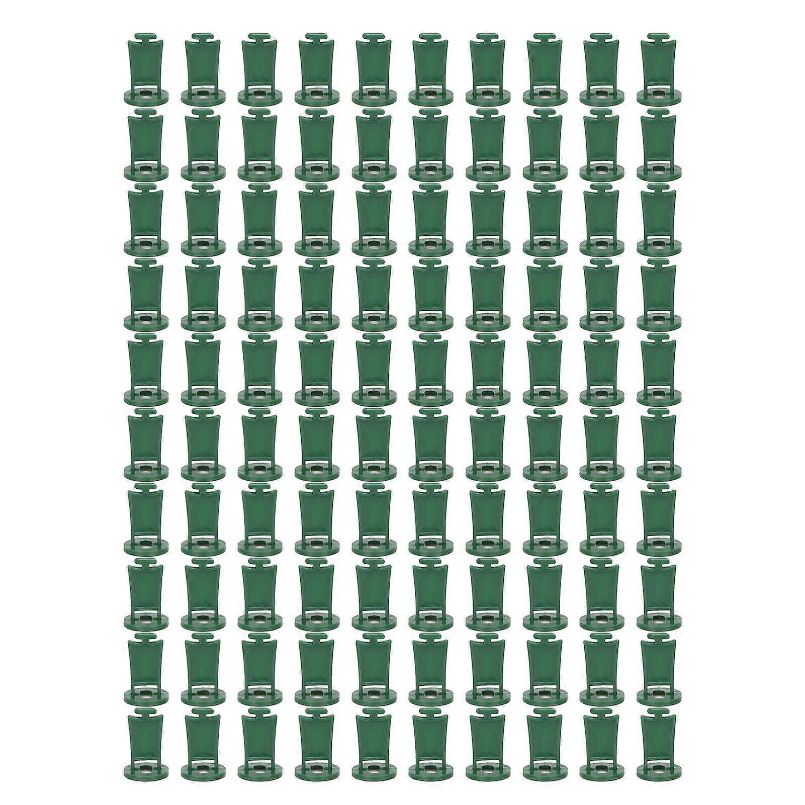 2025 أحدث طراز 100 قطعة دفيئة خطافات شماعات 44LB حاملة حديثة