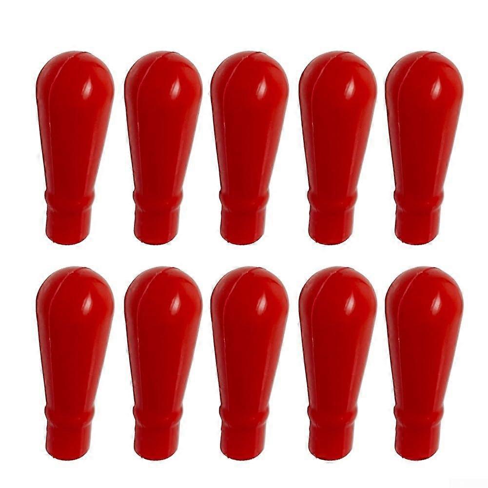 Latex PP with Red Latex Head for Acid and Alkali Resistant Drops (Pack of 10) 10 pieces