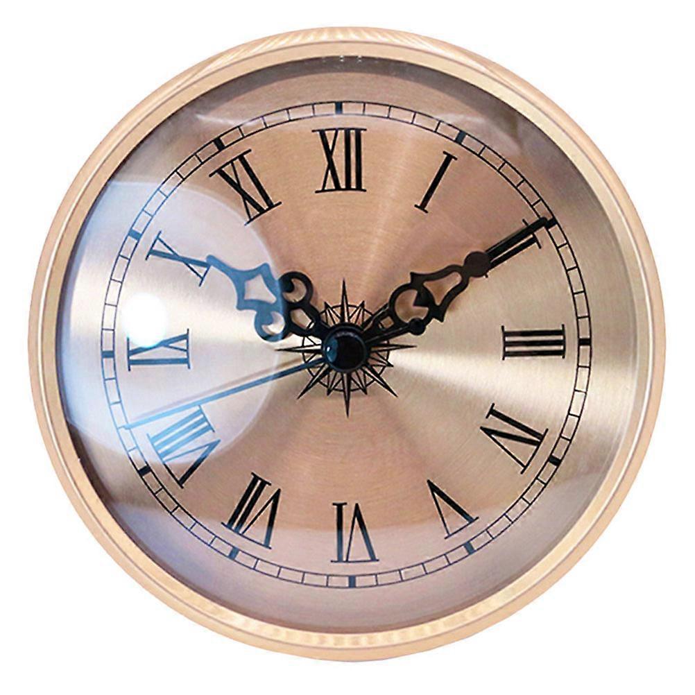 Quartz Decorative Wall Clock Silent, Space-saving Design for Various Settings
