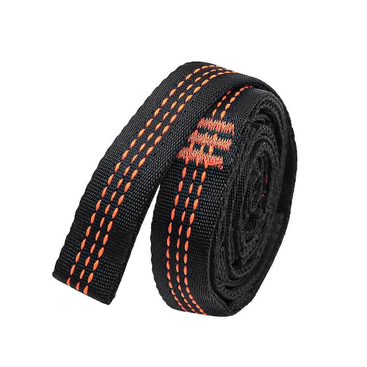 2 Pack Hammock Straps Yoga Swing Hanging Belt Outdoor Camping Hammock Tree Accessories Suspension System Extension Loop Total 6.5ft