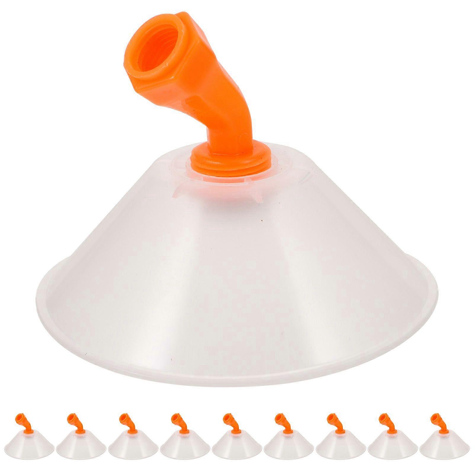 10pcs Spraying Shield with Nozzle Spraying Nozzle Sprayer Replacement Replaceable Nozzle