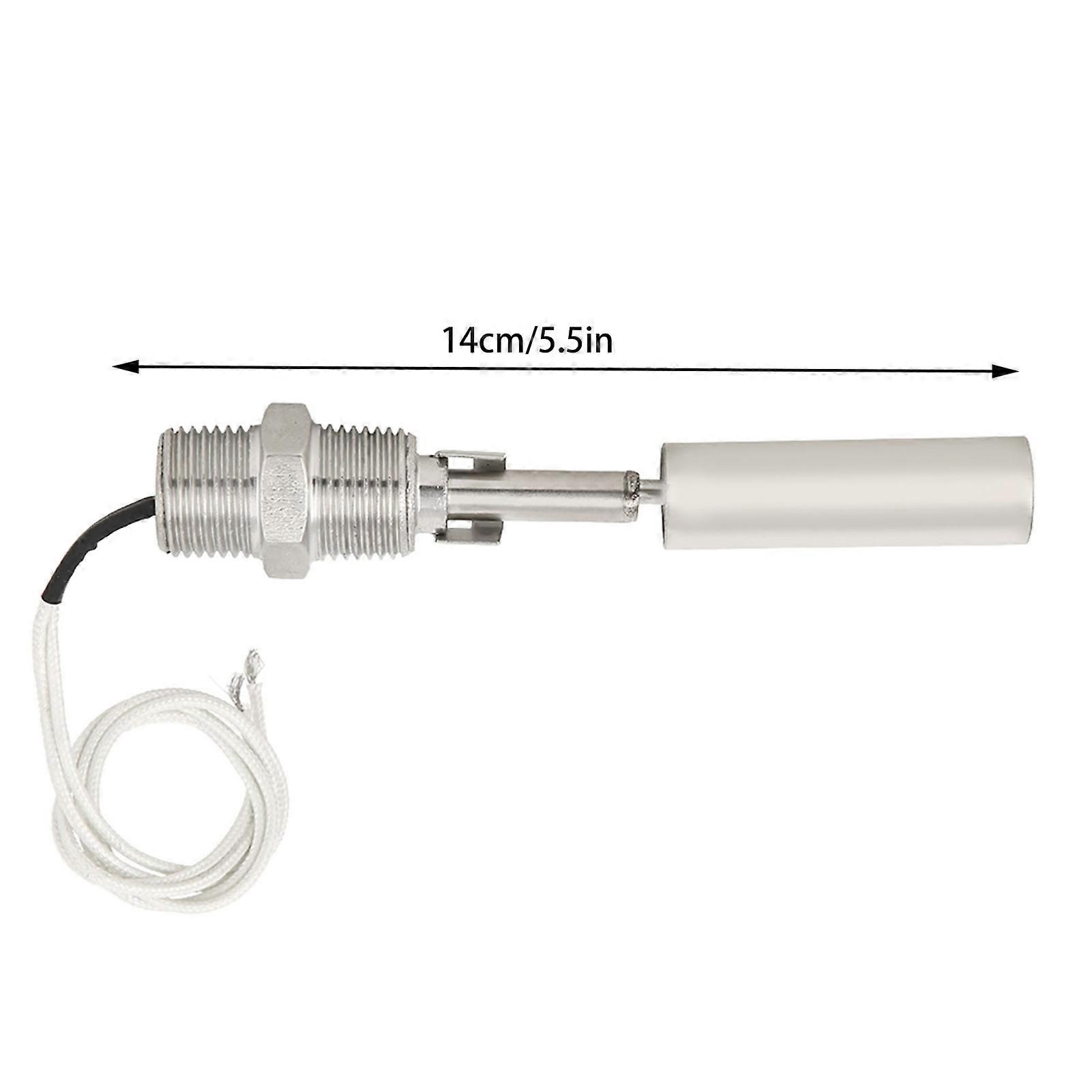 Ouitble Water Level Pump Controller Liquid Water Level Float Sensor Switch 304 Stainless Steel 1/2NPT Male Thread DC0-110V