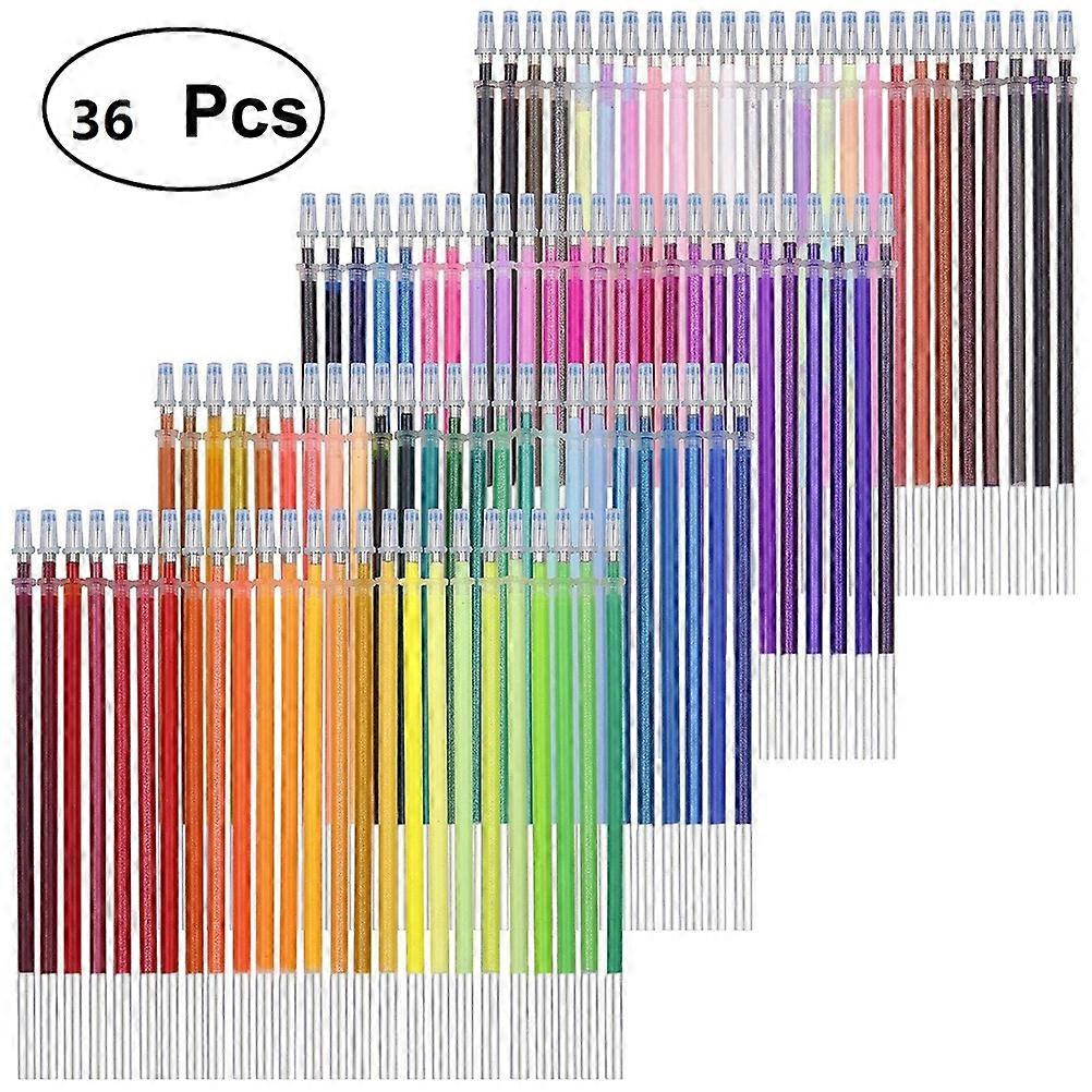 It seems you're referring to **gel pen refills** with special ink types like **glitter**, **neon**, **metallic**, etc., ideal for creative uses such