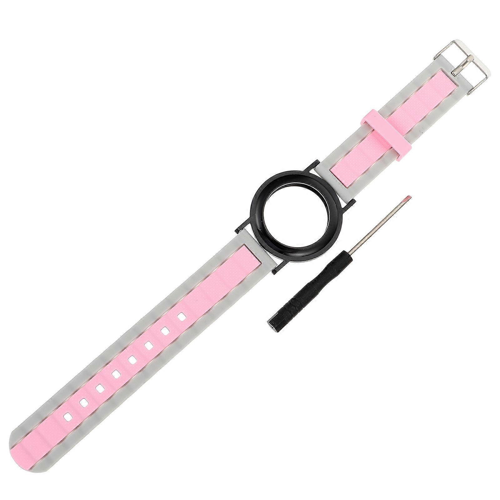 Silicone Watch Band Sweat-Proof Scratch-Resistant Secure Locking Drop Protection 1Pack