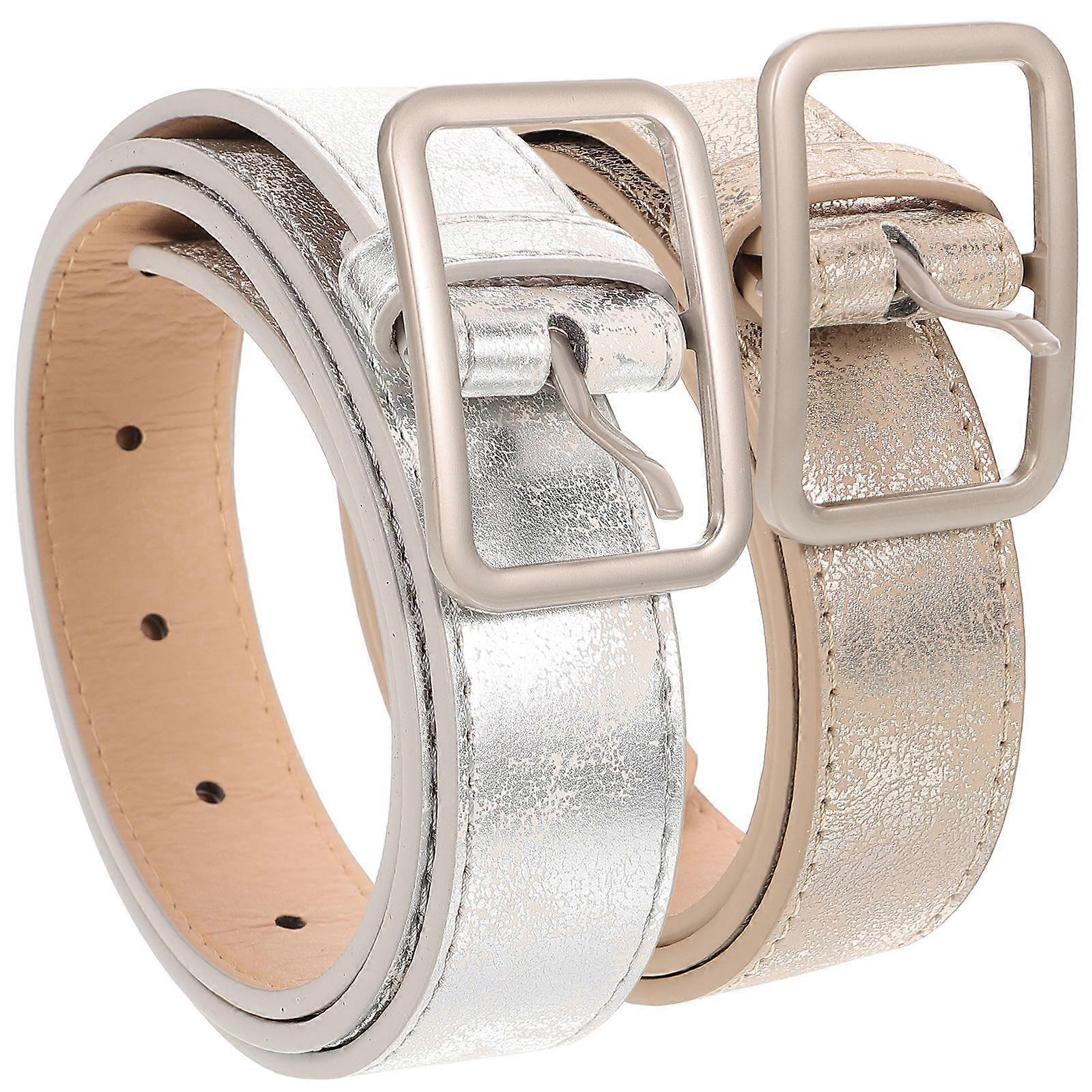 Chic Waist Belt For Women Ideal For Daily Wearing With Assorted Color 2Pcs