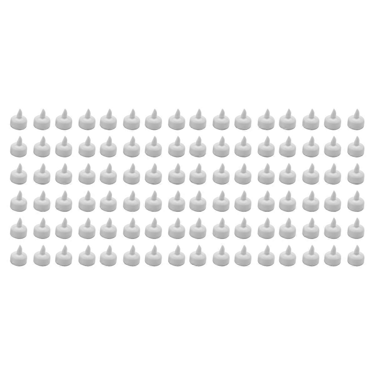 24 Pack Waterproof Flameless Floating Warm White Battery Tea Lights