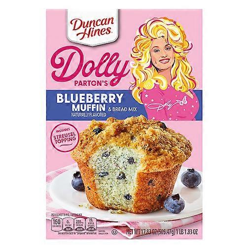 Duncan Hines Dolly Partons blåbærmuffinsblanding