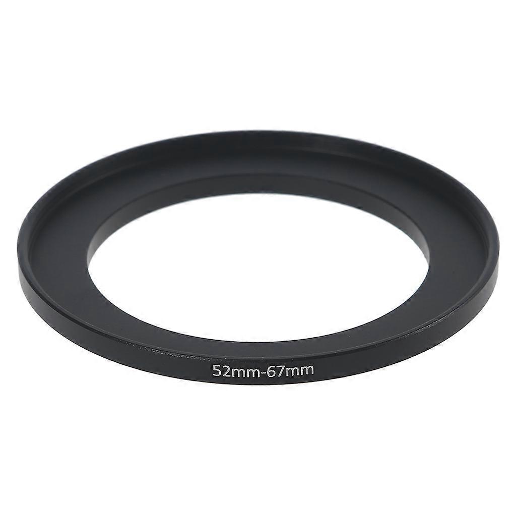 Durable Metal Camera Lens Filter Step Up & Down Ring Adapter For Nikon All Camera DSLR 52mm to 67mm Black
