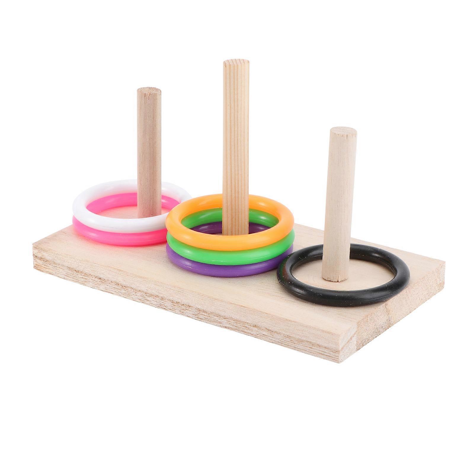 Parrot Toys Puzzle Interactive Prop Random Color Skills Exercise Plastic 1 Set