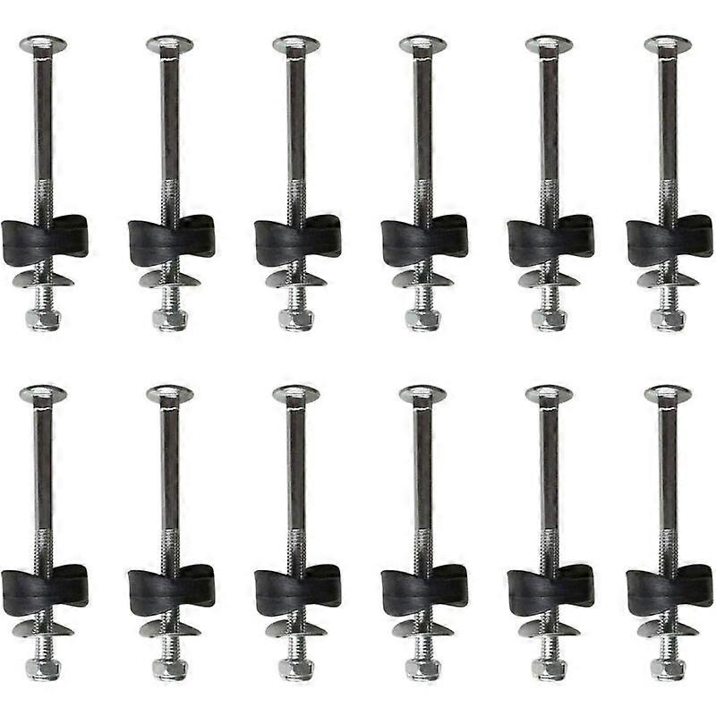 12-pack Trampoline Spacers with Screws for Trampoline Attachment, Replacement Accessories for Trampoline