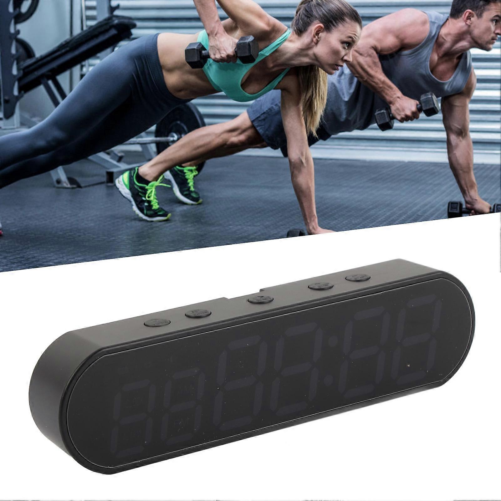 Portable Gym Timer 1000mAh USB Fitness Interval Workout Clock