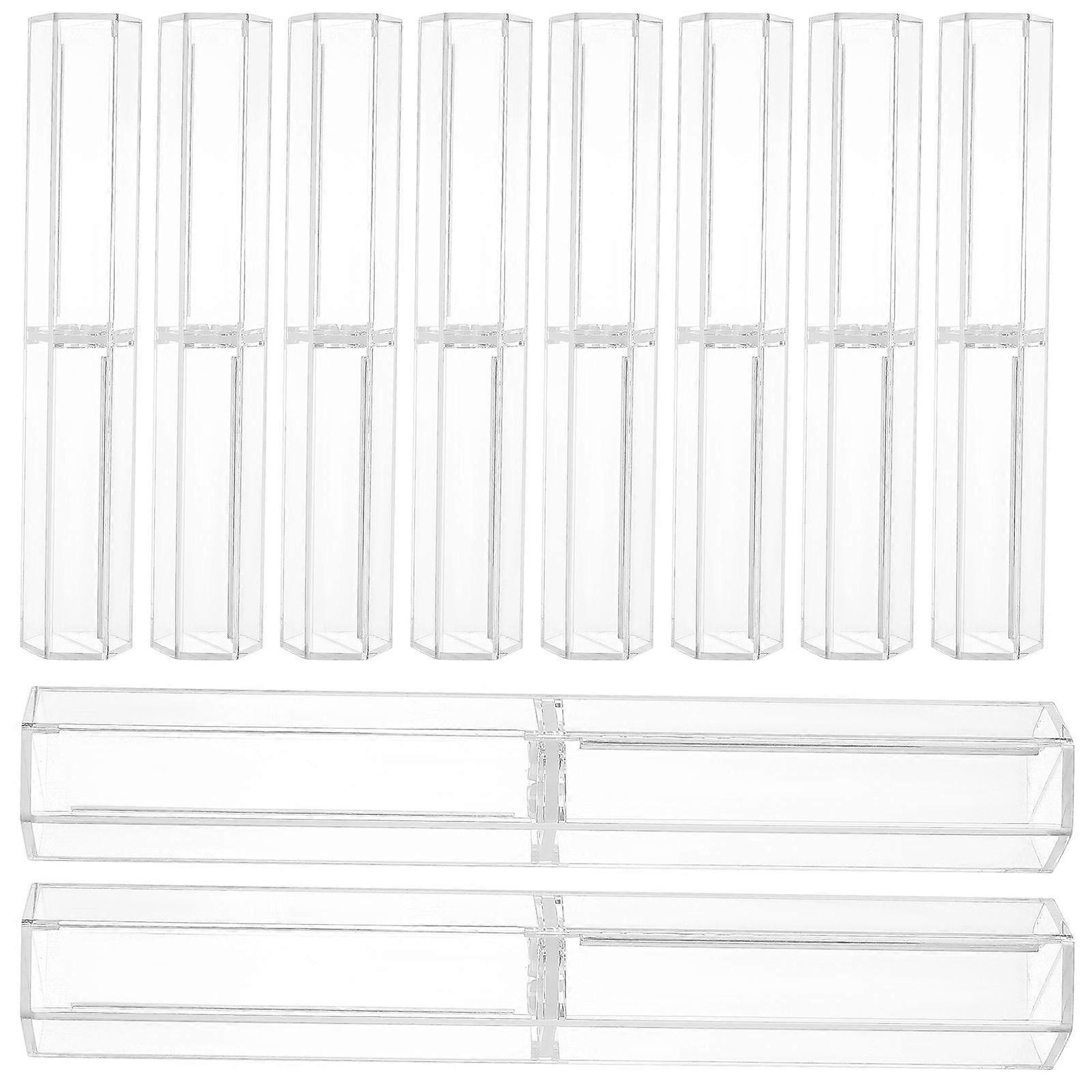 Pen Containers Ballpoint Pen Case Compact Size For Fountain Pen Bag Carry 10Pack