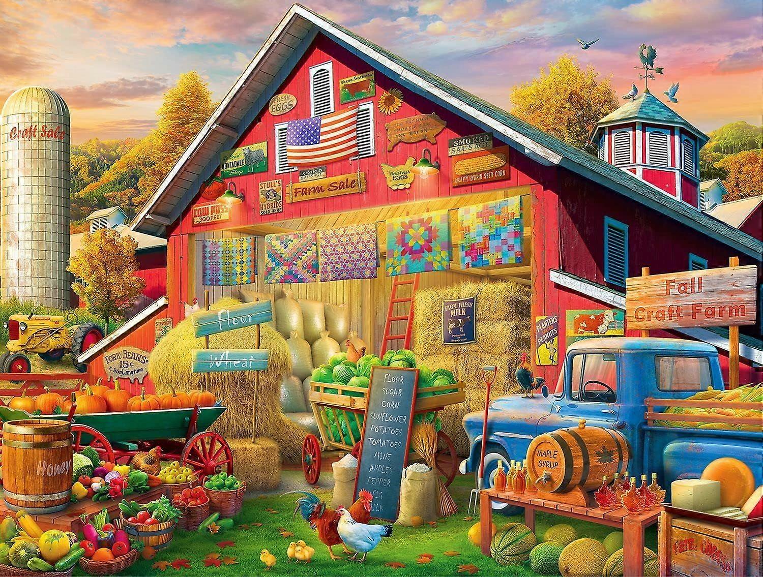 1000 bitars pussel gyllene dagar