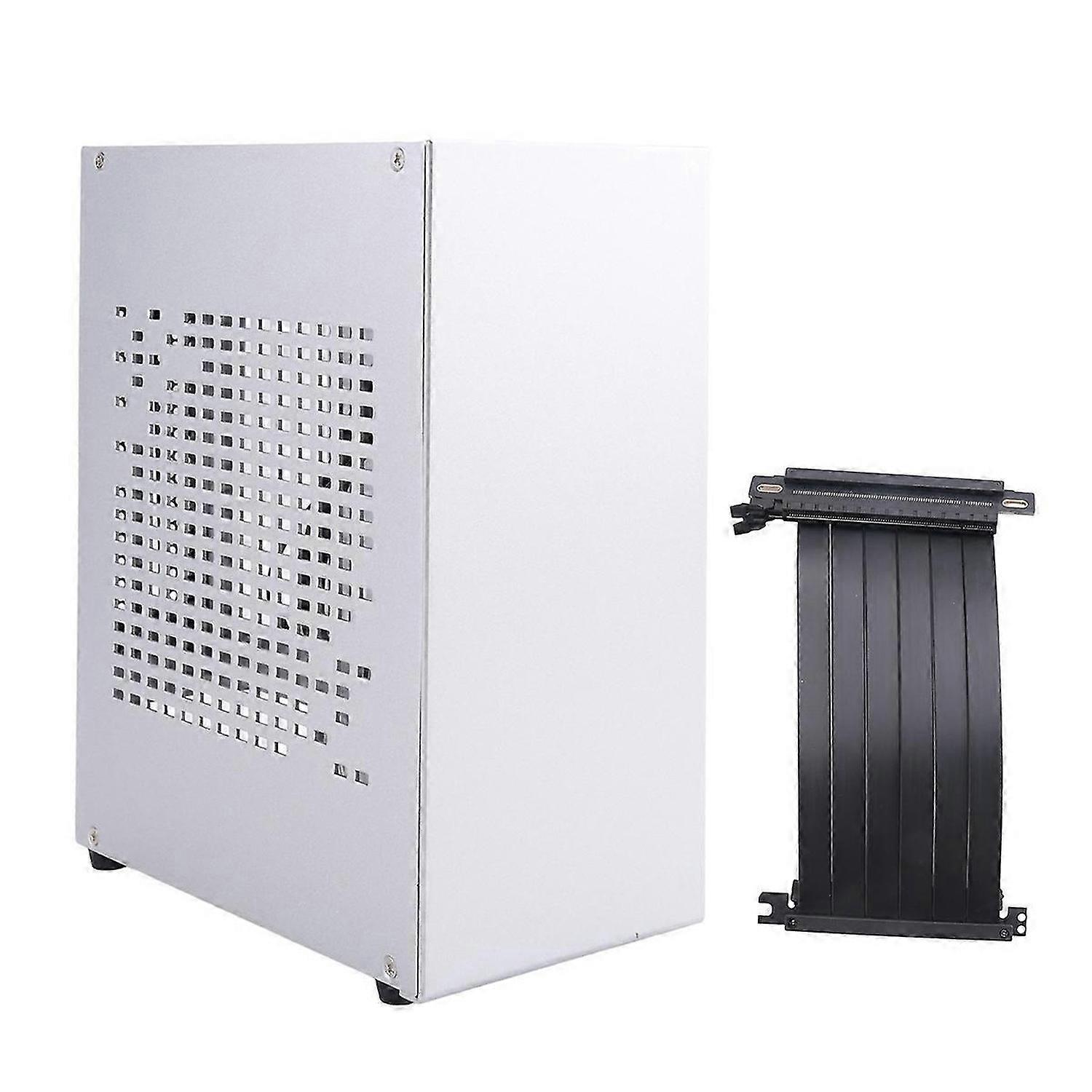 מארז מחשב A07 Mini ITX, מארז HTPC, מארז USB3.0 ITX עם הארכת כרטיס מסך