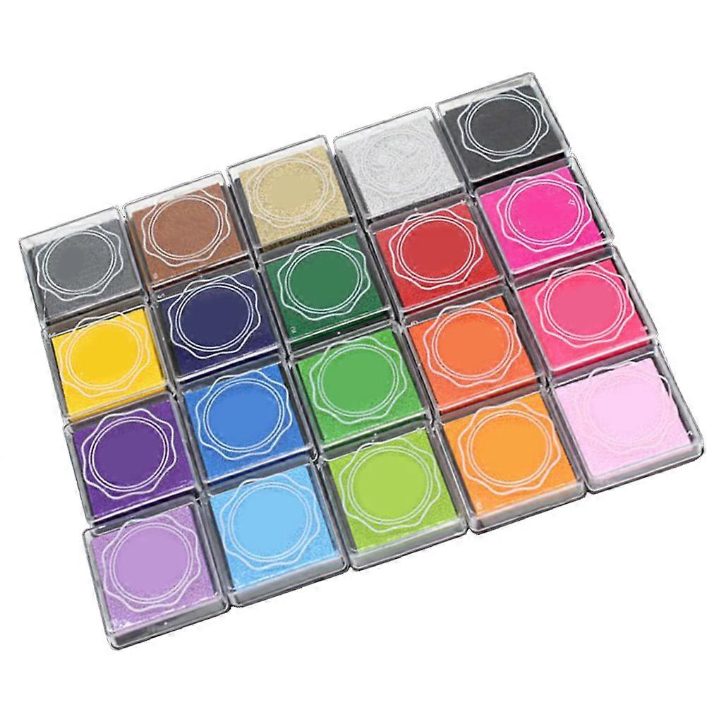 Ink Pads For Crafting Hand Stamps For Kids 20 X 8 X 3Cm Sponge Material 1 Set