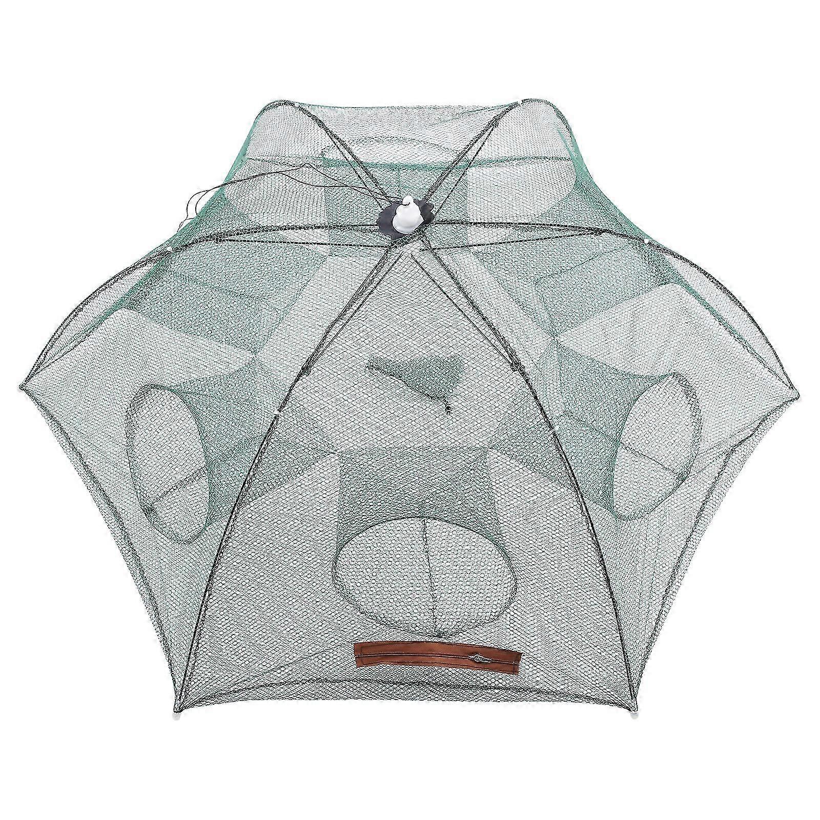 Collapsible Fishing Net Foldable Fishing Net Fish Nets Fishing CatfishLanding Net Telescoping Fishing Net Casting Bait Traps
