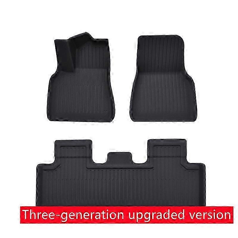 3D Foot Pad for Suitable Brand Model Y Custom Floor Liner Fully Surrounded Waterproof Non-Slip Carpet 2022 New