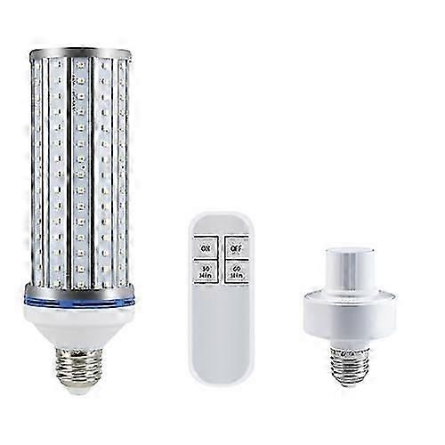 60W UVC Sterilising Bulb with Remote Timer - E27 Socket for UK Household Disinfection