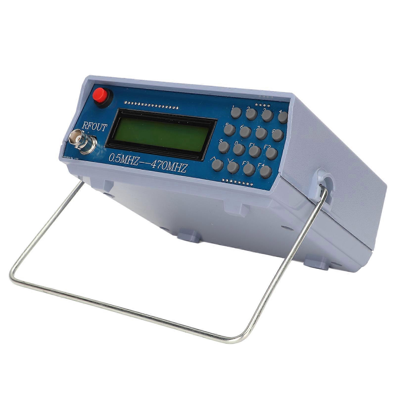 FM Radio Intercom Signal Generator 0.5M‑470MHz Frequency Meter Tester Signal Generator 