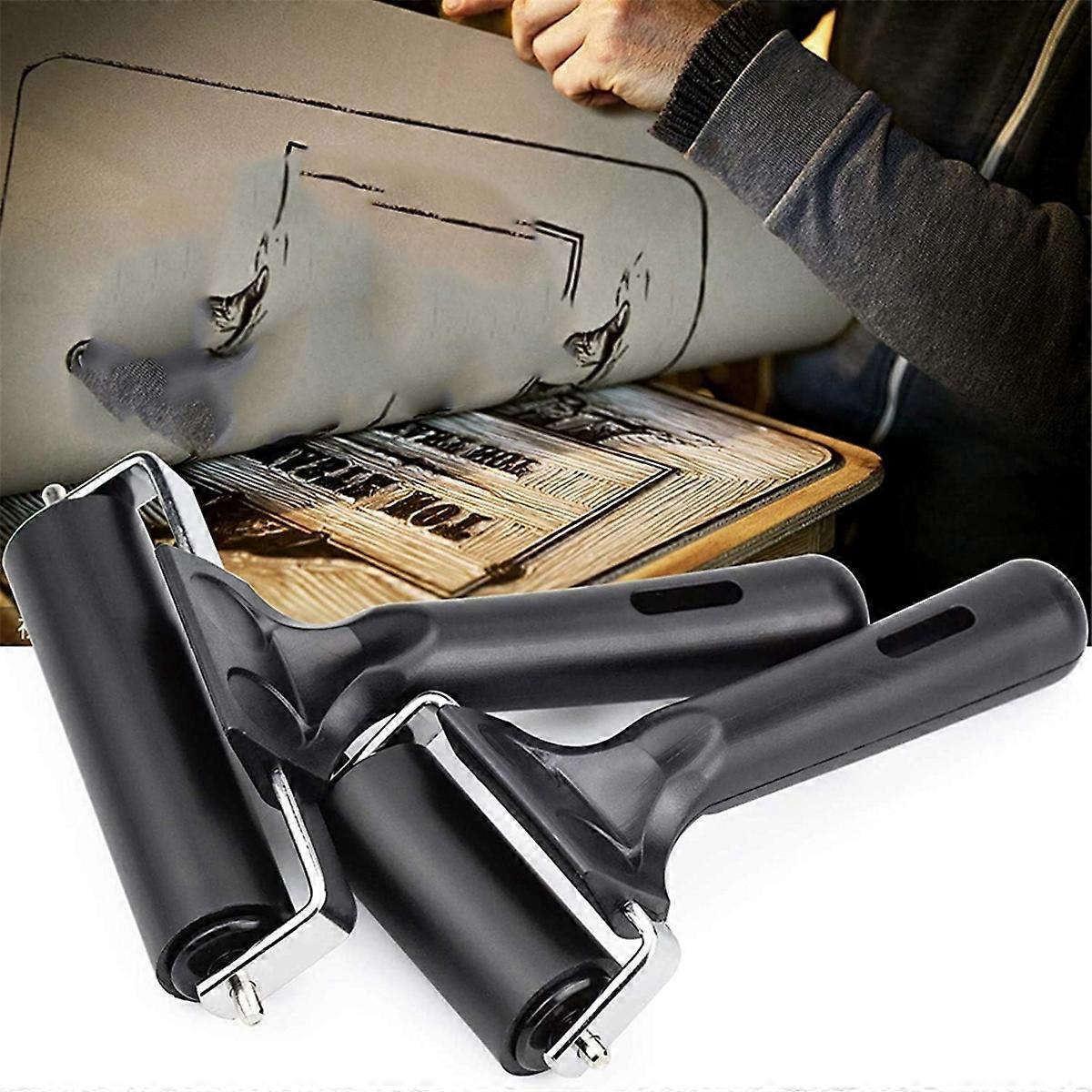 Roller Brush Roller Printmaking Roller Tool Ink Dabbers Art Craft Oil Painting Tools