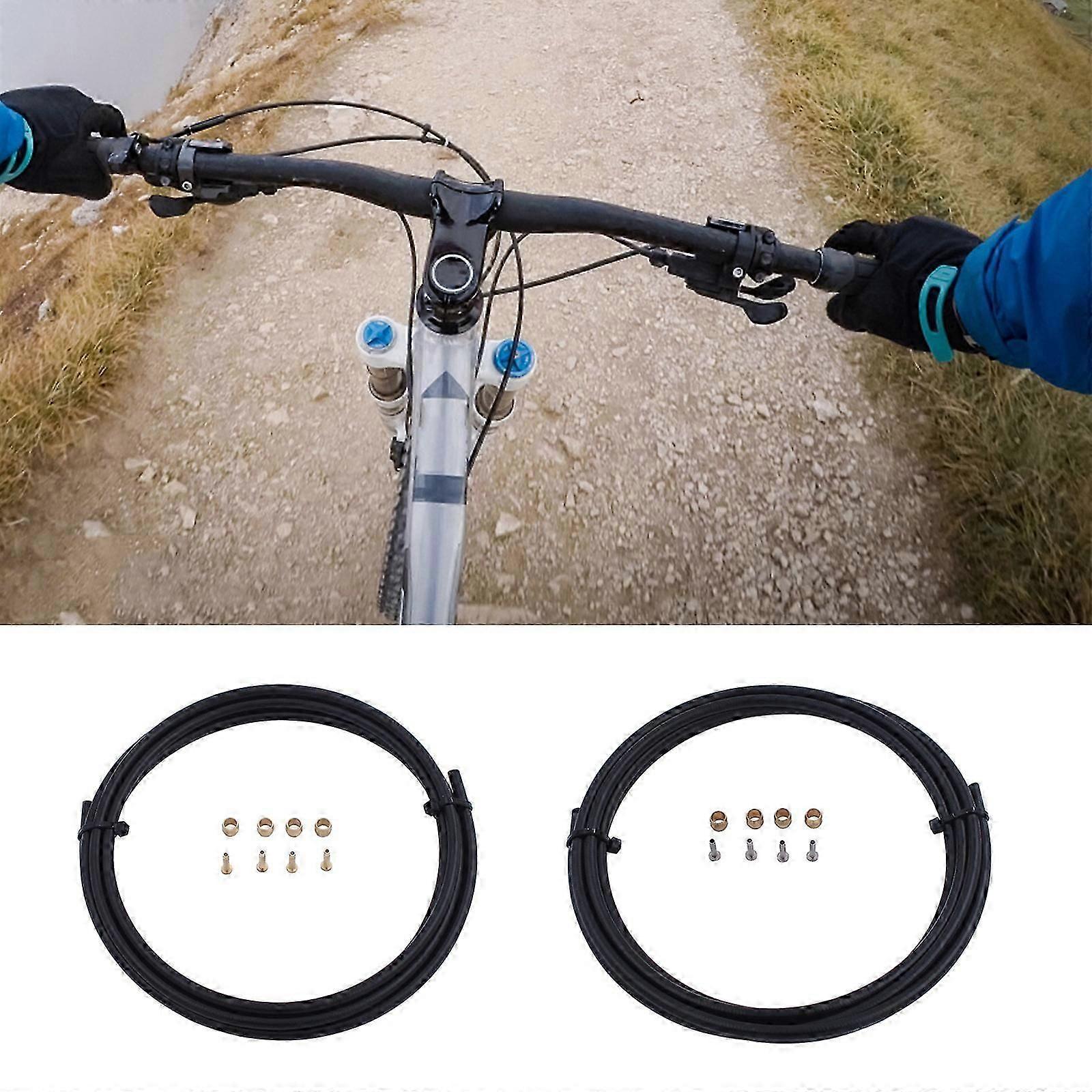 Bicycle Brake Hose and Brass Connection Insert Kit Replacement for BH59