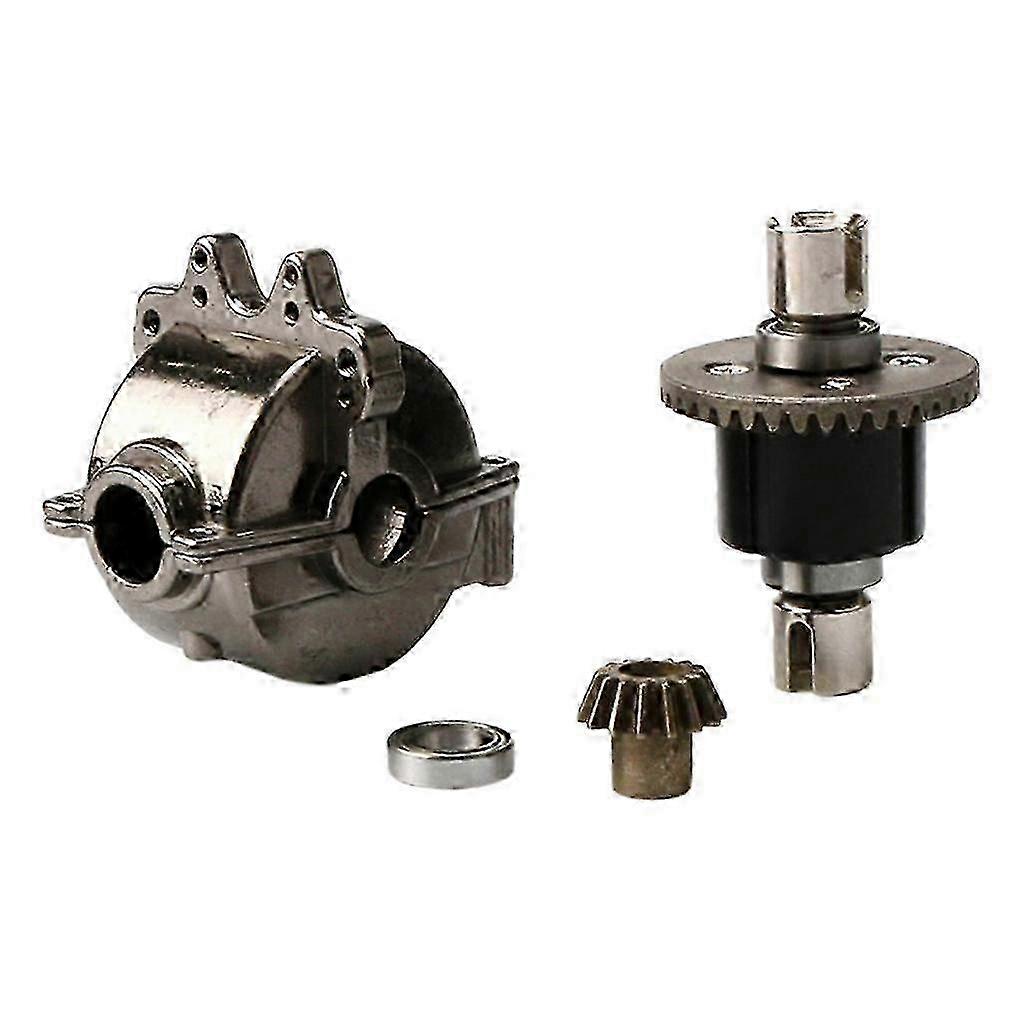 WLtoys 1/18 RCカーK929メタルチタンハイウェイ用ギアボックスハウジング+ディファレンシャル