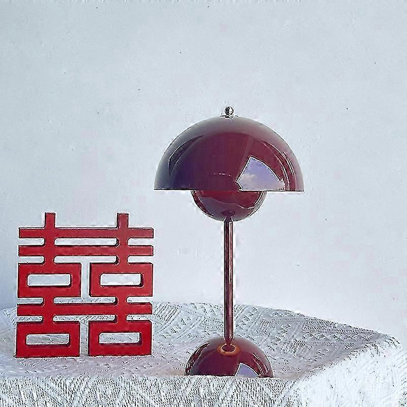Lampe de table rétro pour Denmark bud avec commande tactile et chargement USB