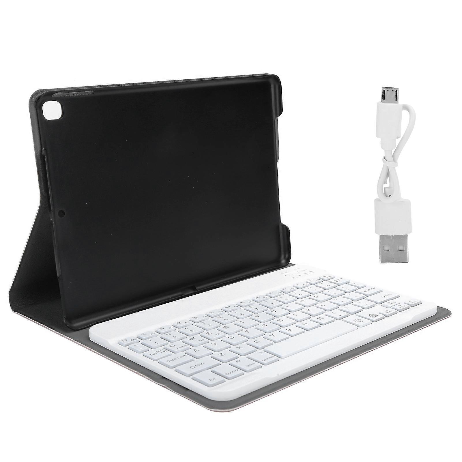 Tablet Keyboard Shell Leather Cover Detachable Case with Pen Slot Computer Accessories