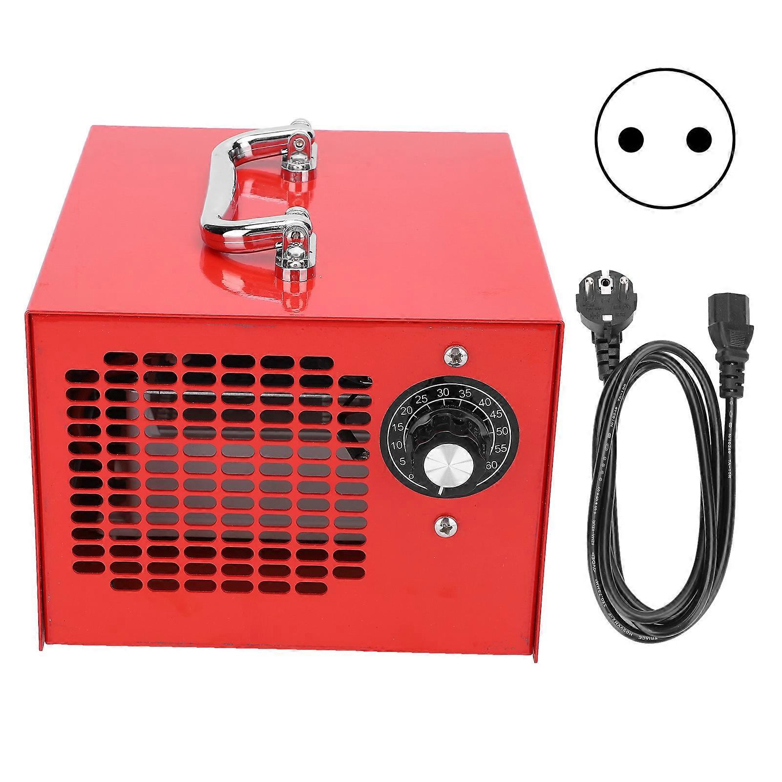 Ozone Generator Machine Portable Air Purifier Cleaner Powerful Version Red with Timer