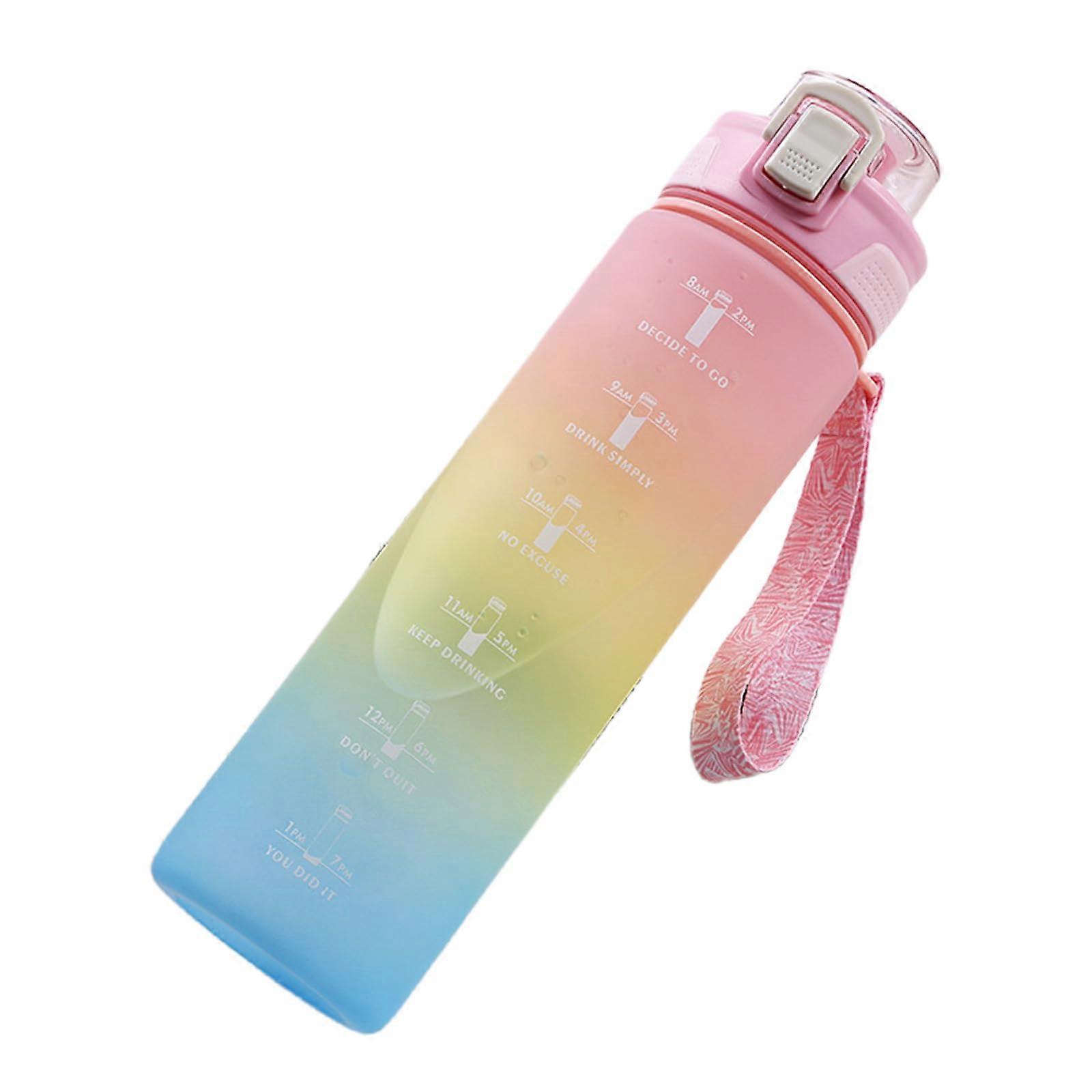 Water Bottles Gradient Hydration For Fitness Enthusiasts And Commuters Gradient Color Style