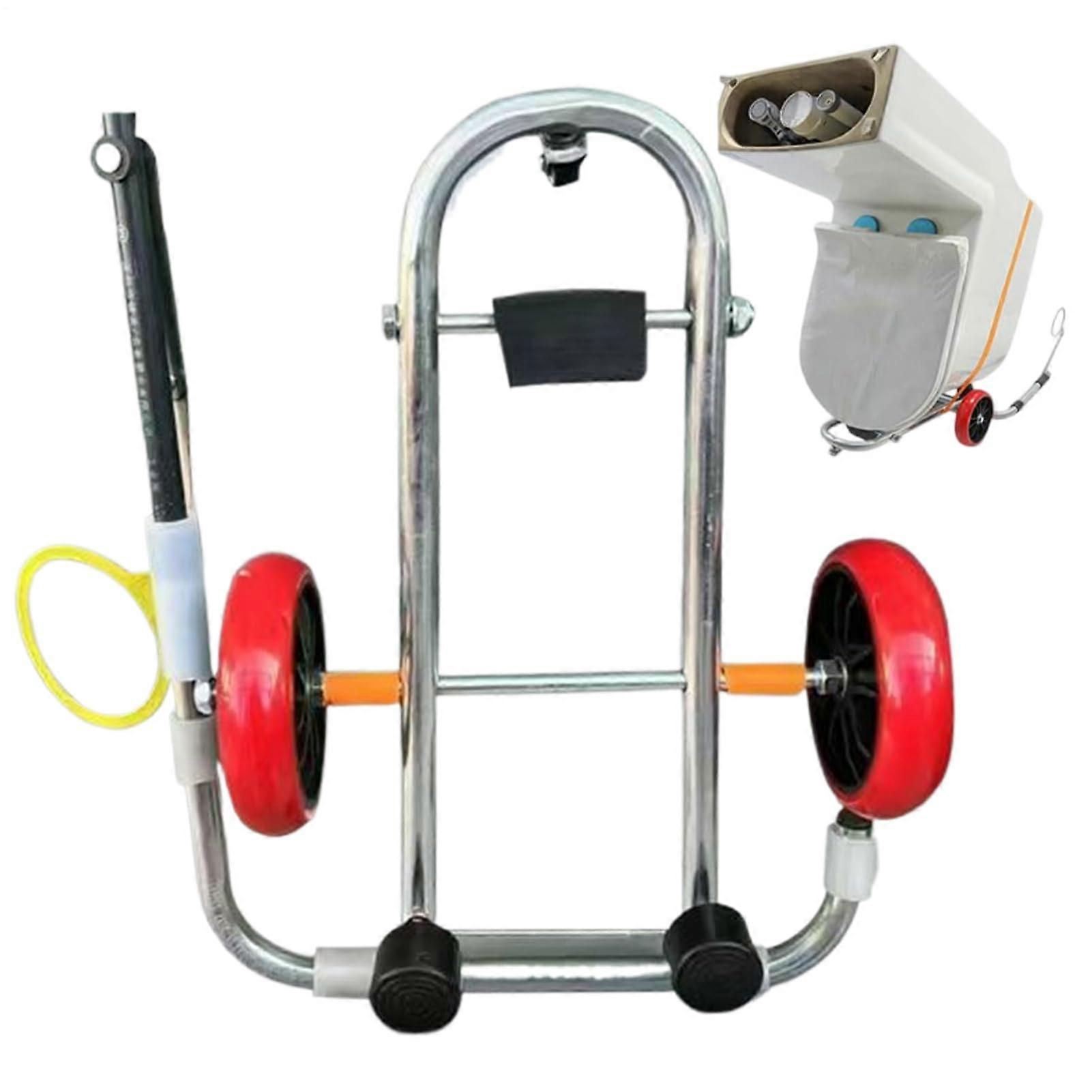 Toilet wagon Jack, toilet lifting tool, foldable support tool for plumbers.