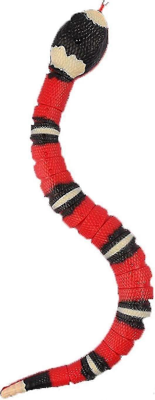 Jouet serpent électrique, simulation réaliste Jouets interactifs pour chat serpent, serpent électrique à détection intelligente usb