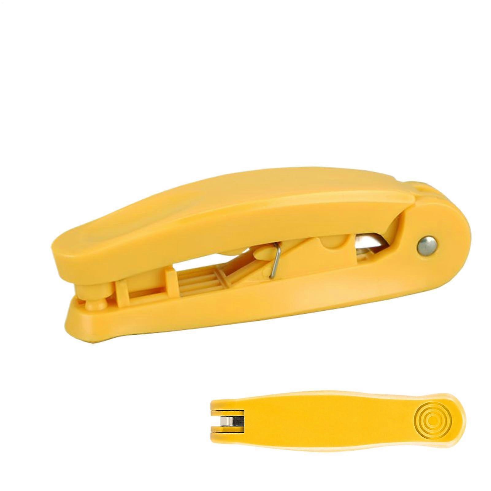 Cable Stripping Tool, Portable Network Wire Stripper - Ergonomic Design for Telephone, Computer, and Electronics Projects