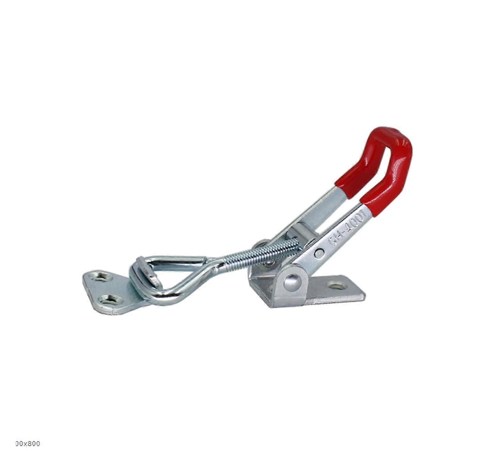 2/4/6 Pieces Adjustable Tool Box Case Metal Toggle Clamp QuickRelease Clamp AntiSlip Toggle Clamp (4 Pieces) One Color 4PCS