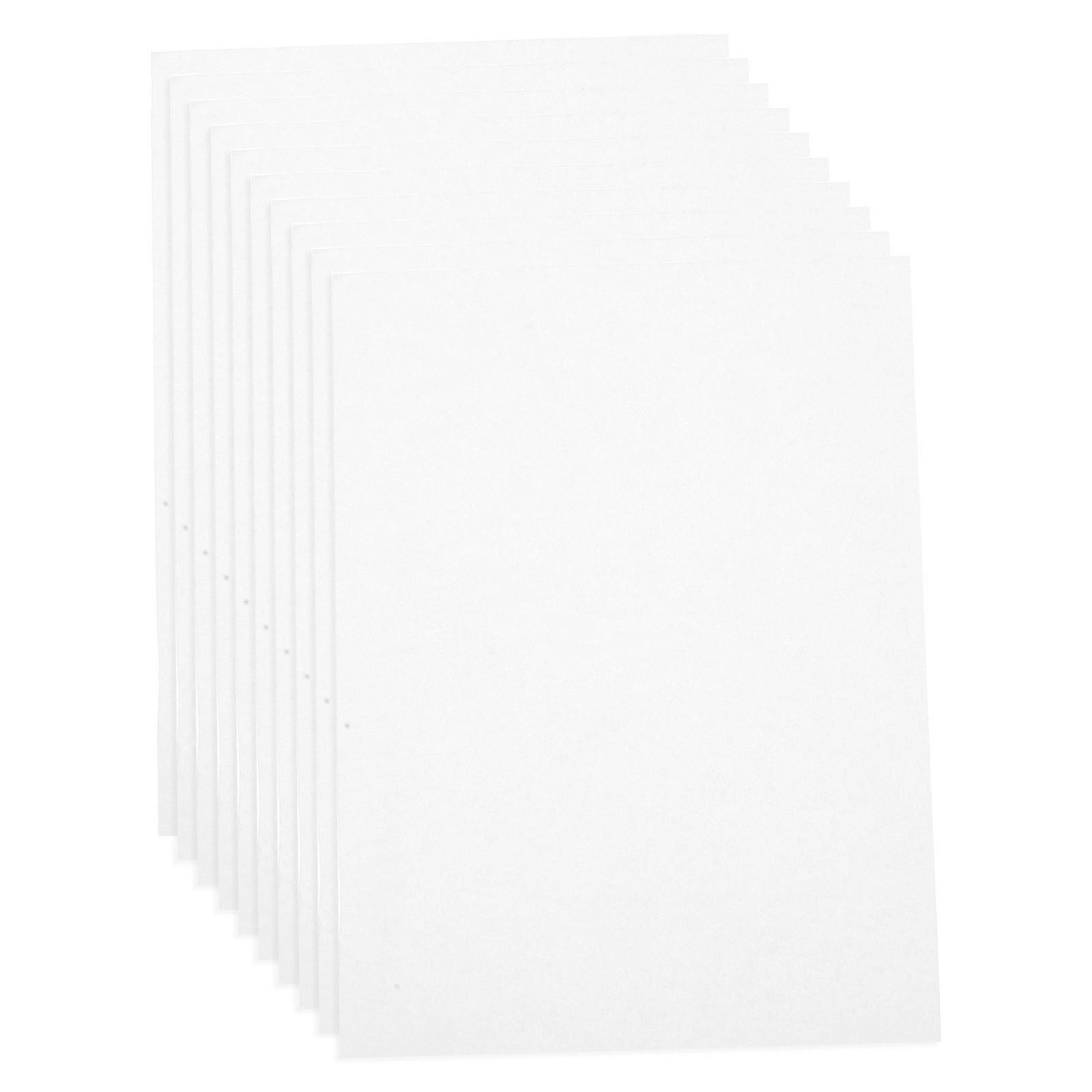 Refill Paper For Press Flower Blotting Paper For Plants And Flower Drying White Rectangular 30Set